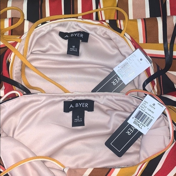 LAST ONE AVAILABLE - New Womens Striped Halter Maxi Cross Back Dress - Picture 6 of 12